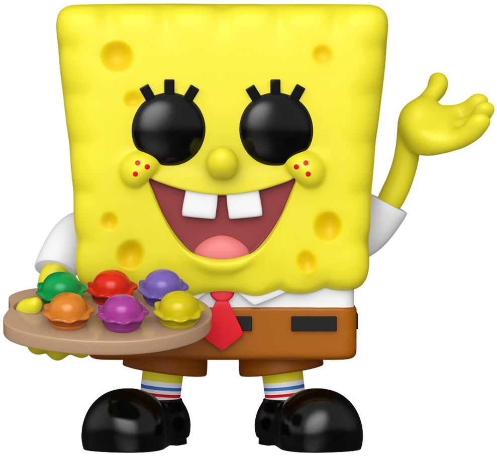 Коллекционная фигурка FUNKO POP! серии Губка Боб Квадратные Штаны - ГУБКА БОБ С КРАБСБУРГЕРАМИ GW (92009)